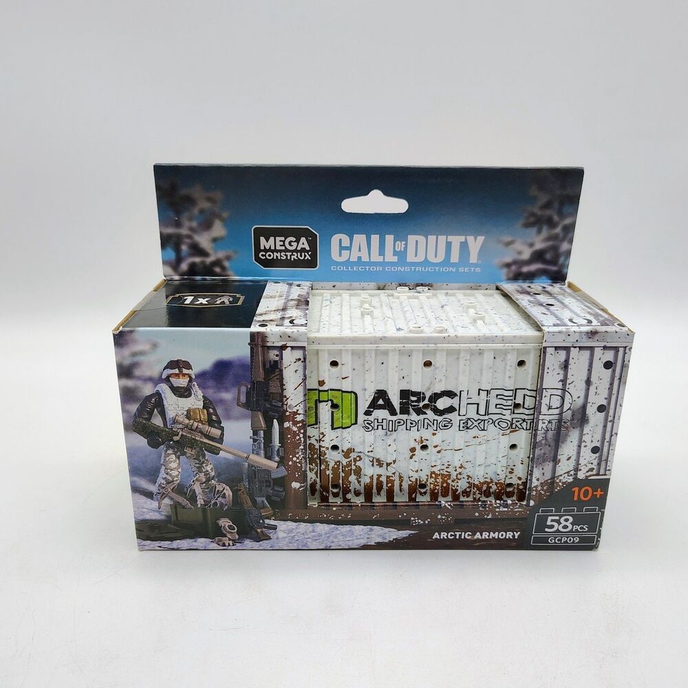 Mega Construx Call Of Duty Arctic Armory Collector Building Set 2018 Gcp09 New